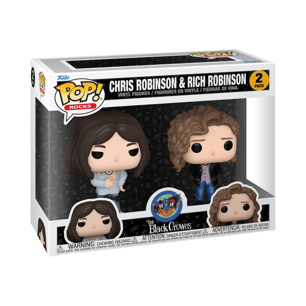 FUNKO POP Rocks: The Black Crowes 2PK - The Black Crowes Official