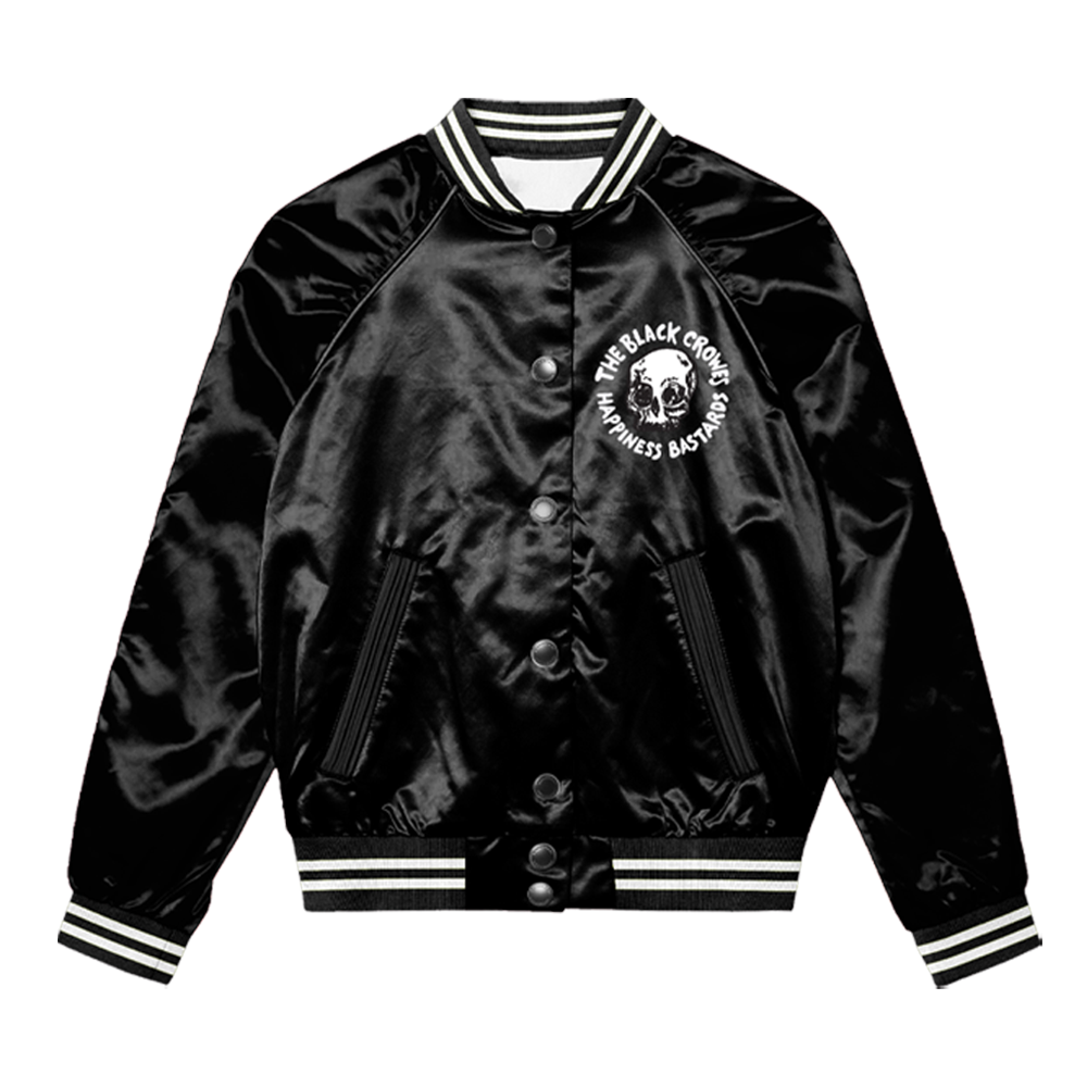 Happiness Bastards Reversible Satin Jacket - The Black Crowes Happiness Bastards Reversible Satin Jacket - The Black Crowes