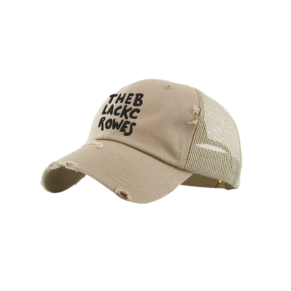 Happiness Bastards Distressed Trucker Hat Front