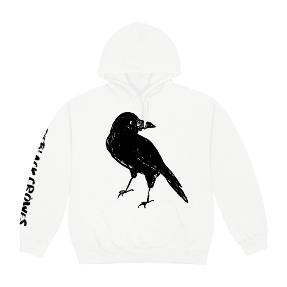 Big Crowe White Hoodie Front