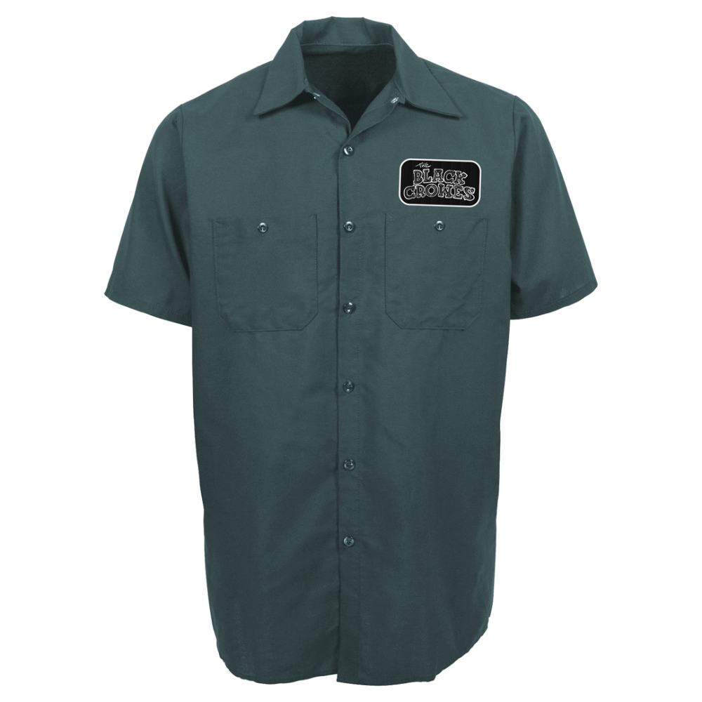 Mechanic Hot Rod Work Shirt Front
