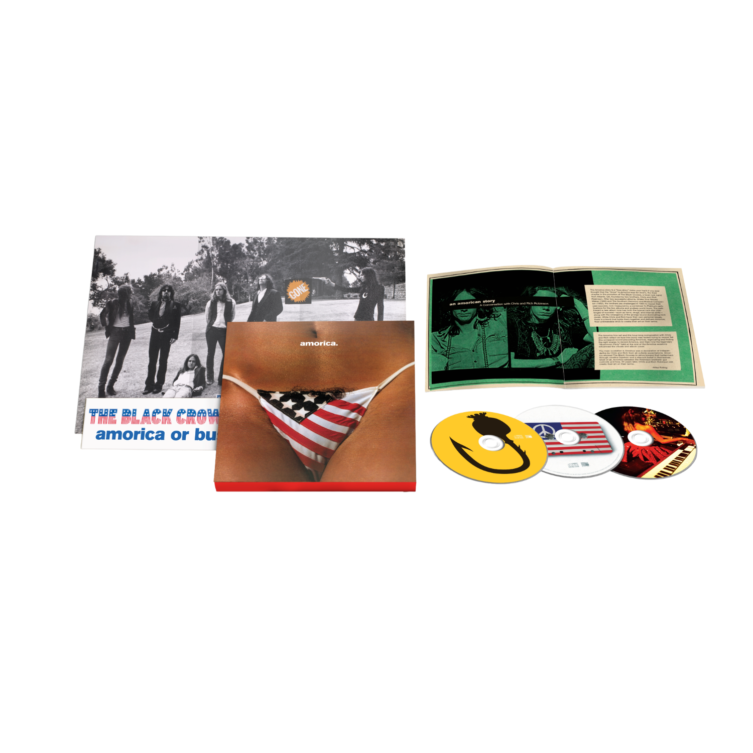 Amorica. - 3CD SIGNED Super Deluxe Limited Edition - The Black Amorica. - 3CD SIGNED Super Deluxe Limited Edition - The Black