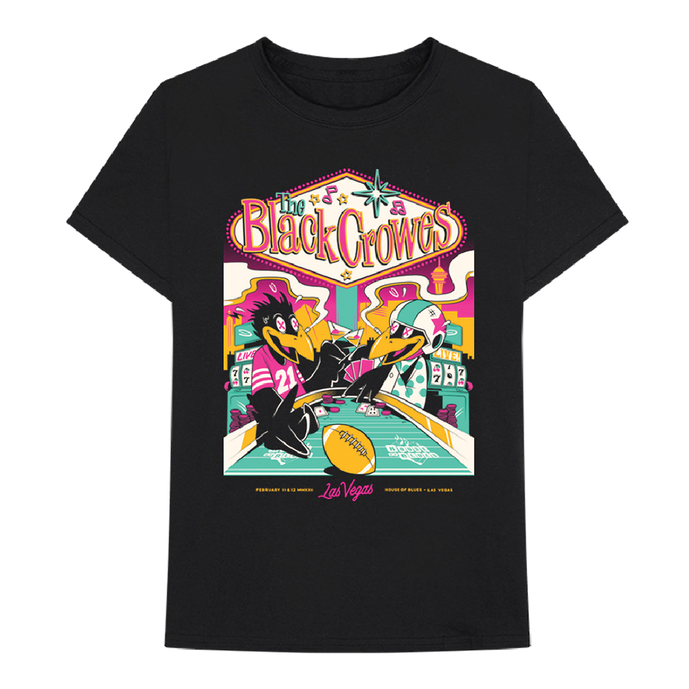 Las Vegas Feb 2022 T-Shirt - The Black Crowes Official Store