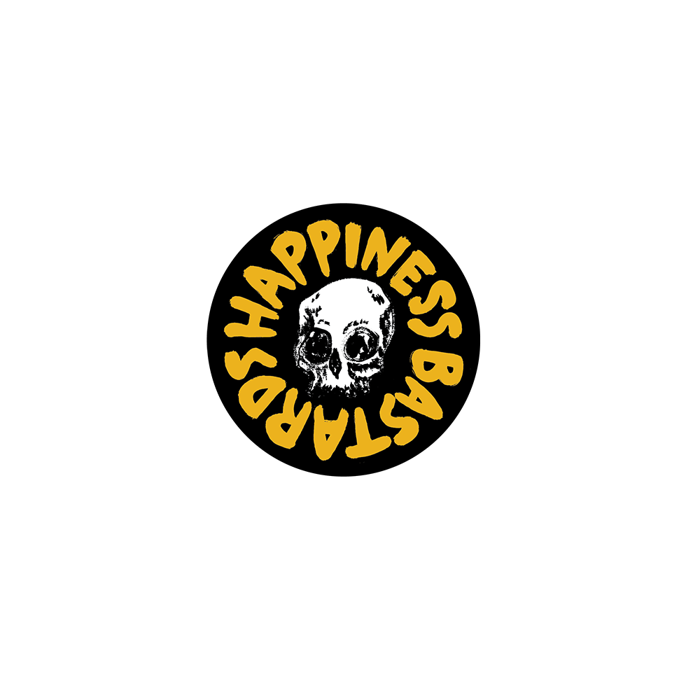 Happiness Bastards Sticker