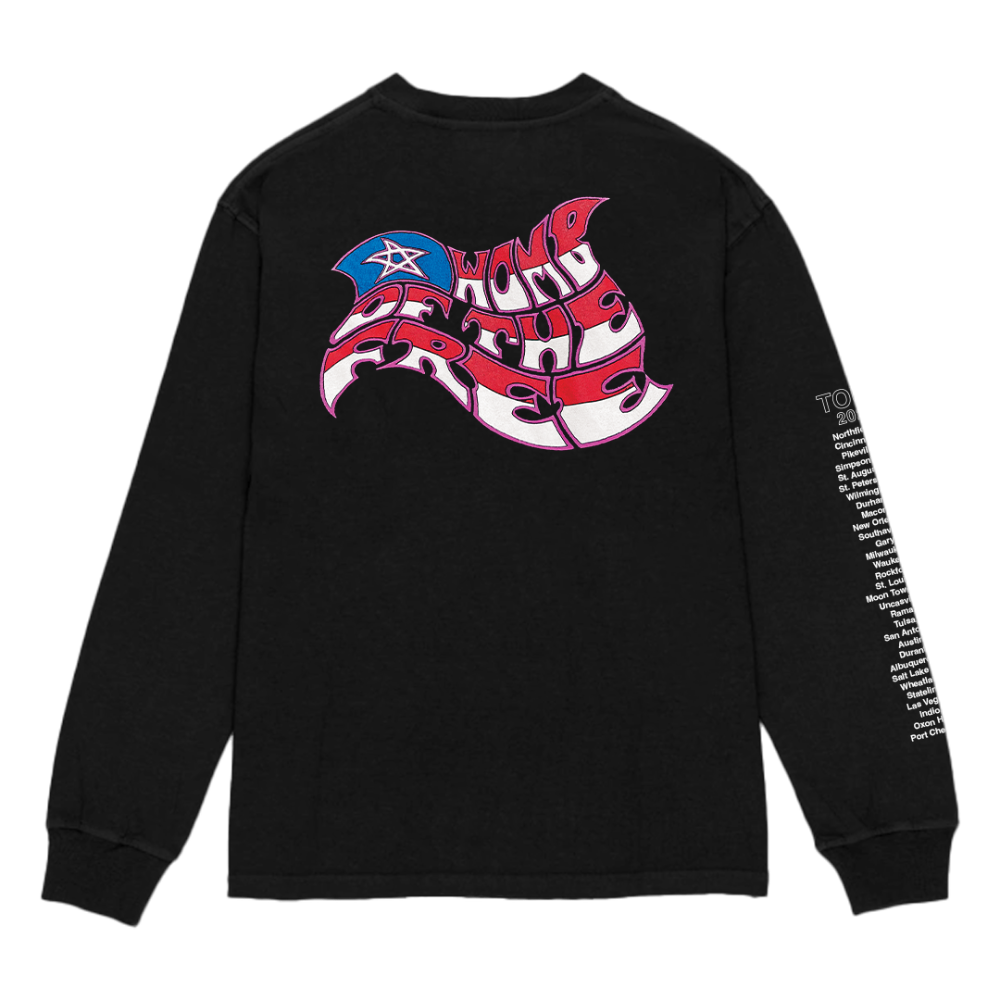 Amorica Or Bust 2024 Longsleeve Shirt Back