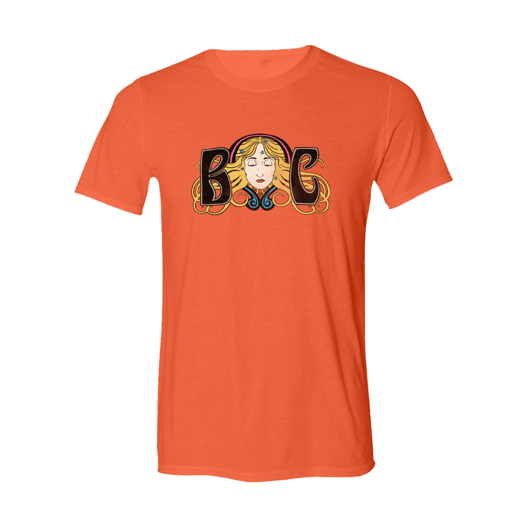 Amorica Or Bust Orange T-Shirt Front