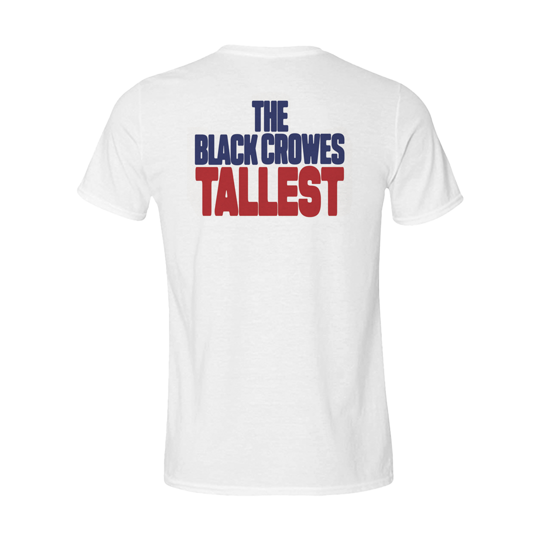The Black Crowes Tallest White T-Shirt Back