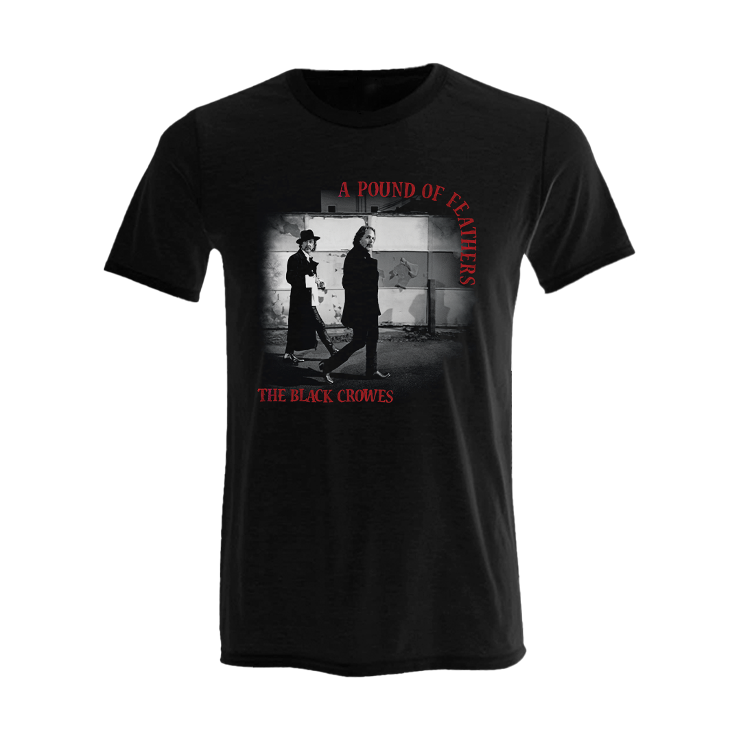 A Pound of Feathers Black T-Shirt