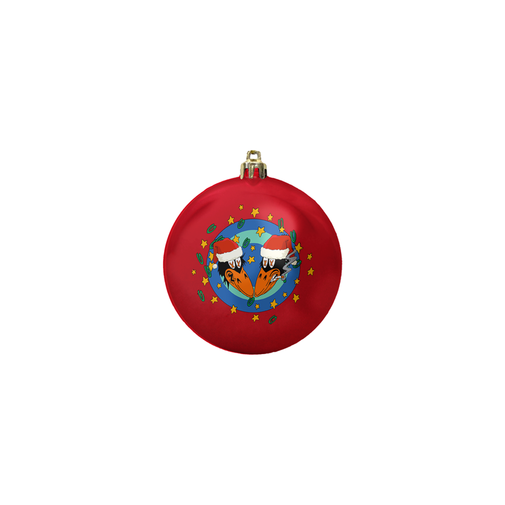 The Black Crowes Red Ornament