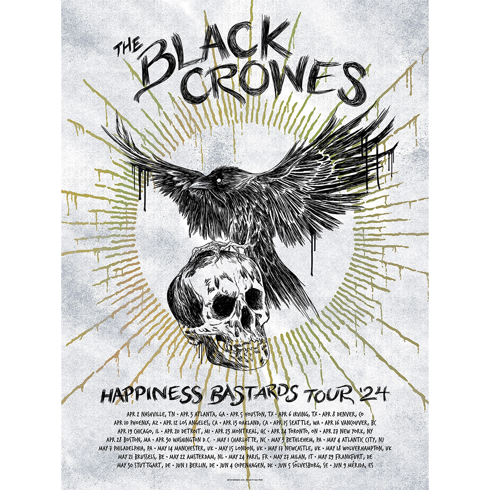 Happiness Bastards Tour Poster