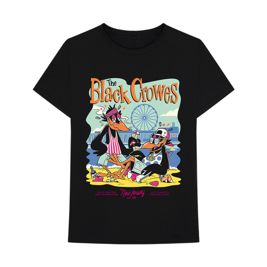 The Black Crowes World Tour 2022 New Jersey T-Shirt