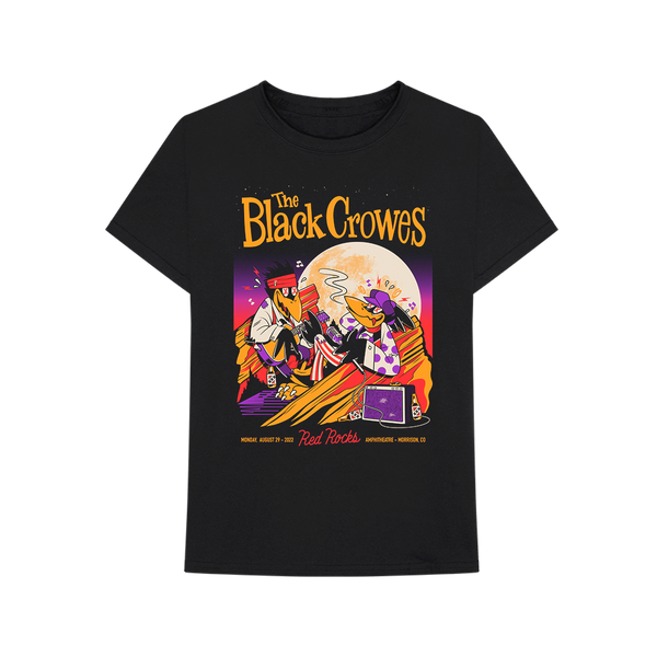 The Black Crowes World Tour 2022 Red Rocks TShirt The Black Crowes
