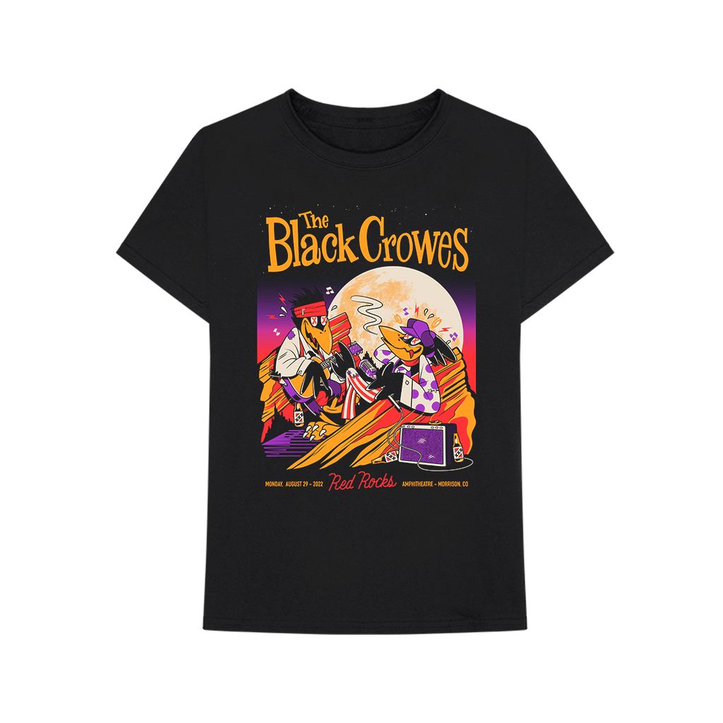 The Black Crowes World Tour 2022 Red Rocks T-Shirt