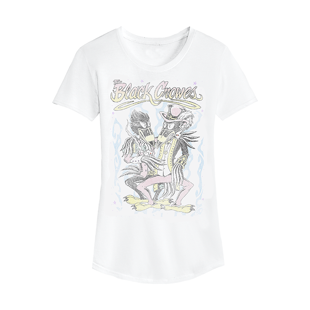 Crowes Trippy Ladies T-Shirt Front