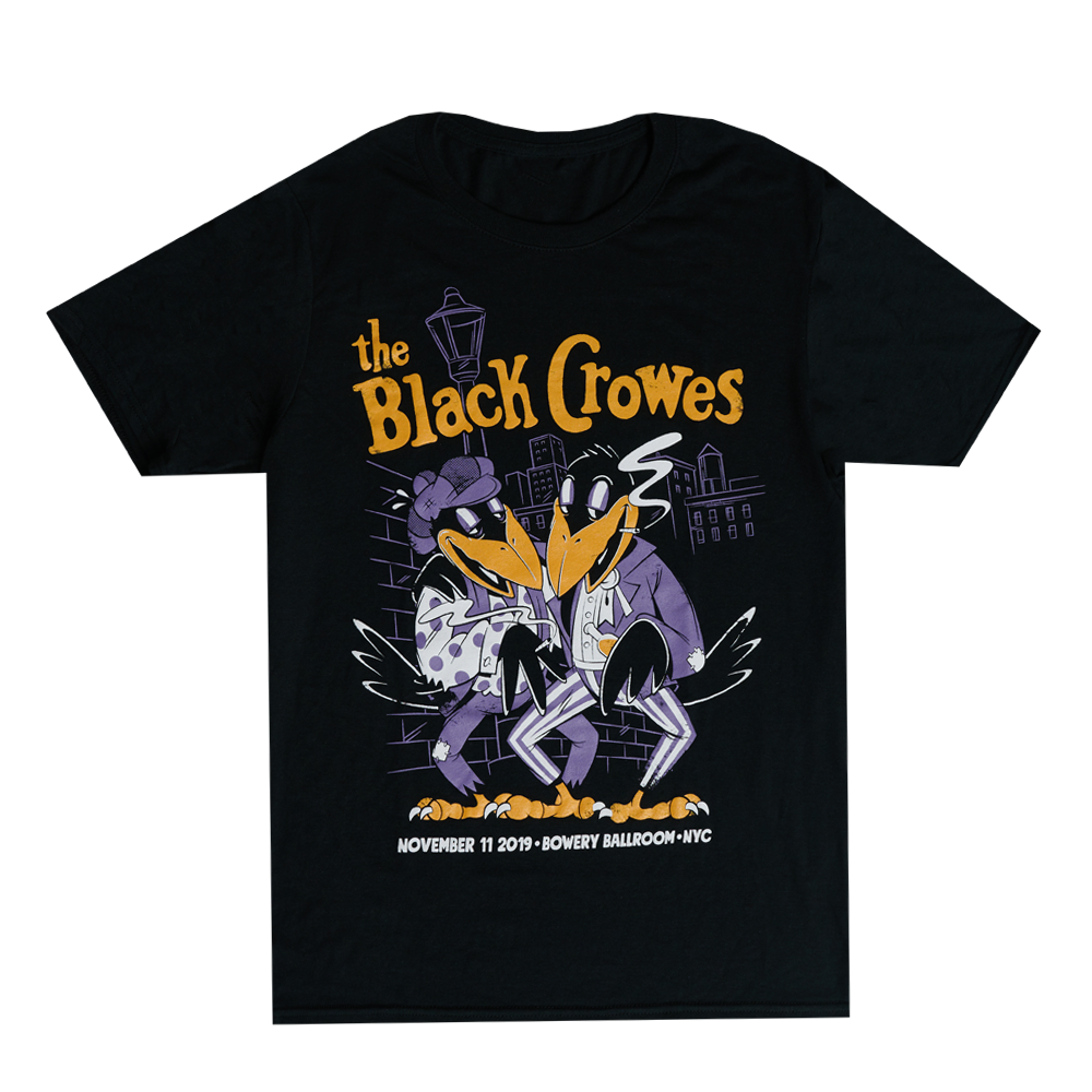 Black online crowes shirt